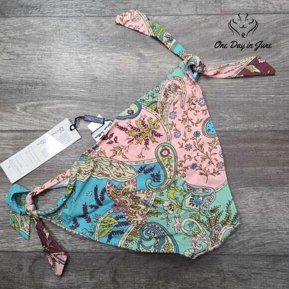 Rhona Sutton Tie Side Bikini Bottom Size 16 - Picture 5 of 5